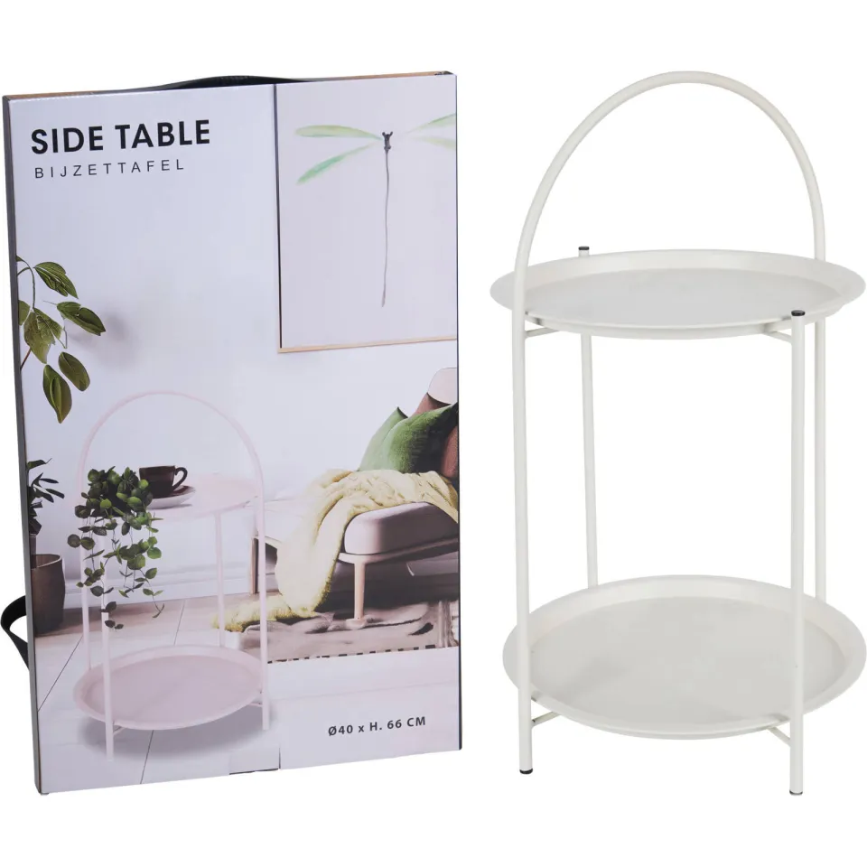 Pro Garden bijzettafel wit, foto 2