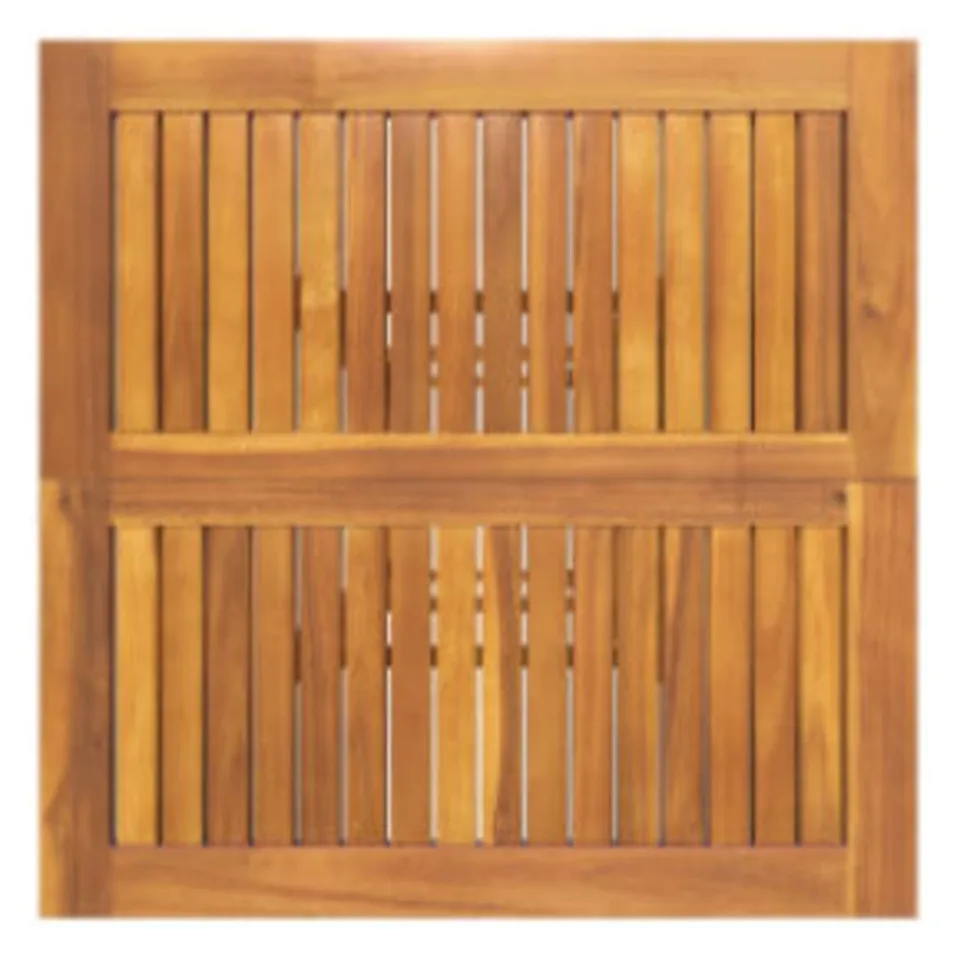 vidaXL Bistrotafel 75x75x110 cm massief acaciahout bruin, foto 4