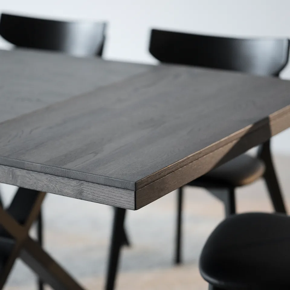Rowico Home Brooklyn verlengstuk donker eiken voor Brooklyn eettafel - 50 x 95 cm, foto 4