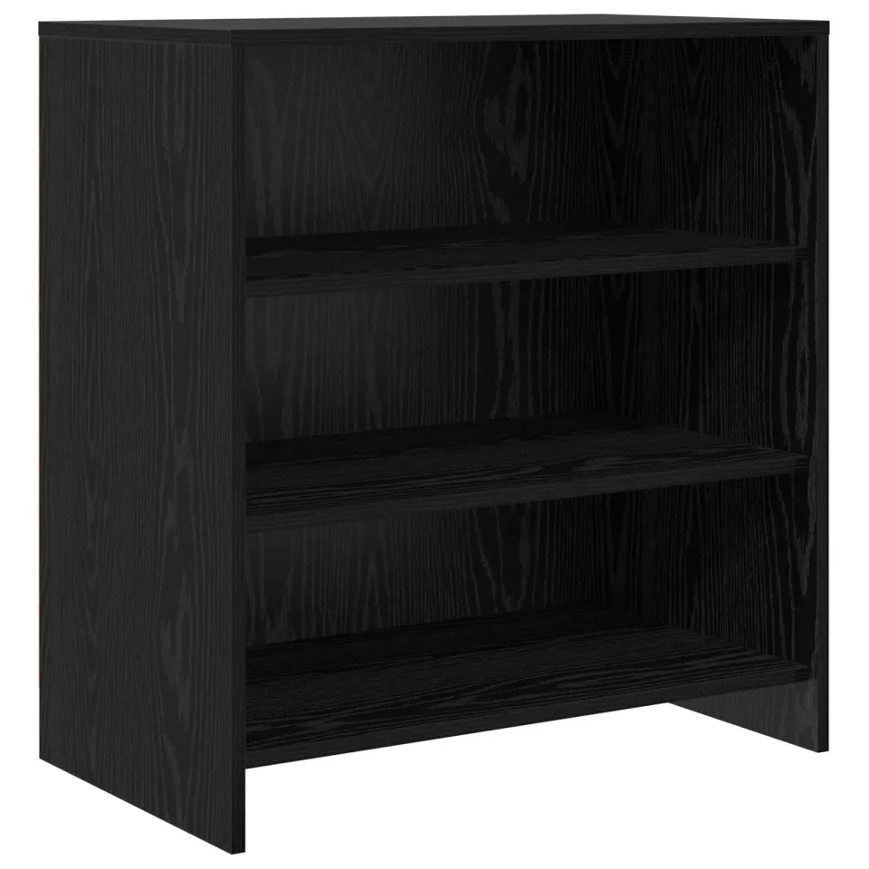 vidaXL Dressoir Zwart 70 x 41 x 75 cm Bewerkt hout, foto 3