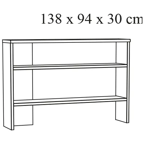 Bureau-opzet Benja beige, foto 2