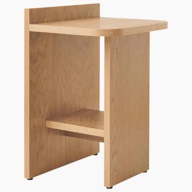 Gejst Bijzettafel Ismo van eikenhout Beige