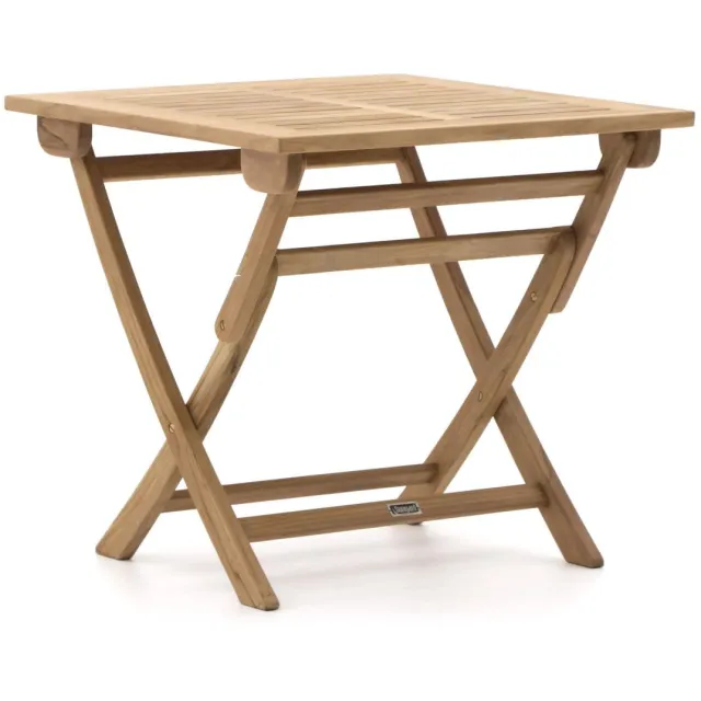 Bellagio tuinmeubelen Sunyard Preston klaptafel 80x80x75cm bruin, foto 2