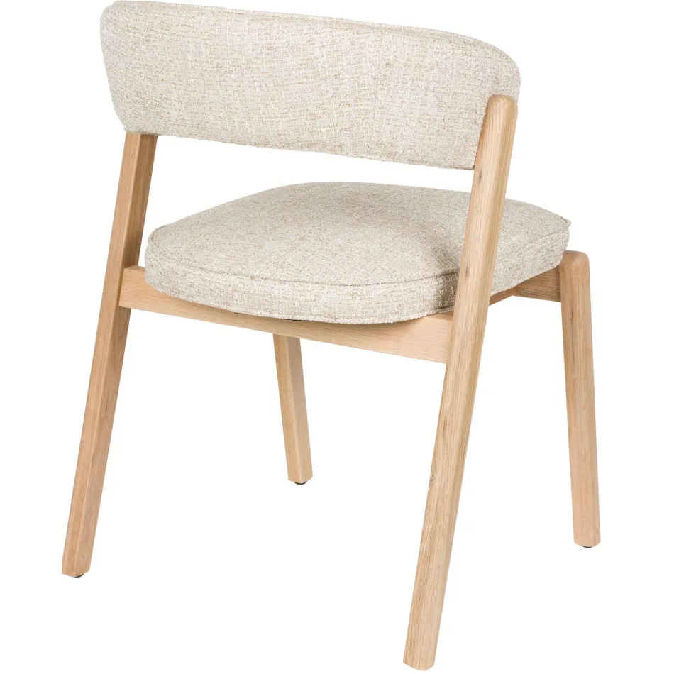 Zuiver Bright eetkamerstoelen set van 2 beige