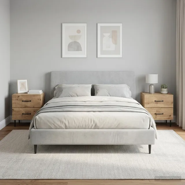 vidaXL Nachtkastje 2 st Artisanaal eiken 43 x 34,5 x 47,5 cm Bruin