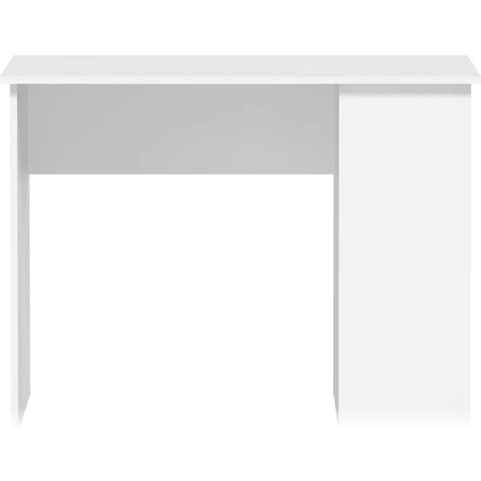 vidaXL Bureau 100x55x75 cm bewerkt hout wit