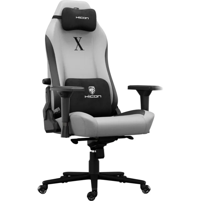 Bureaustoel - Chaise de Bureau - Ergonomische Stoffen Bureaustoel - HICON Apex Velocity - Grijs