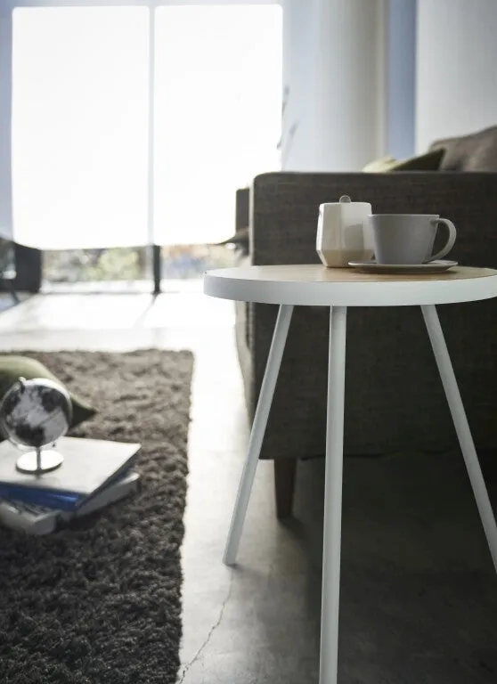 Yamazaki Round side table - Tower - White, foto 5