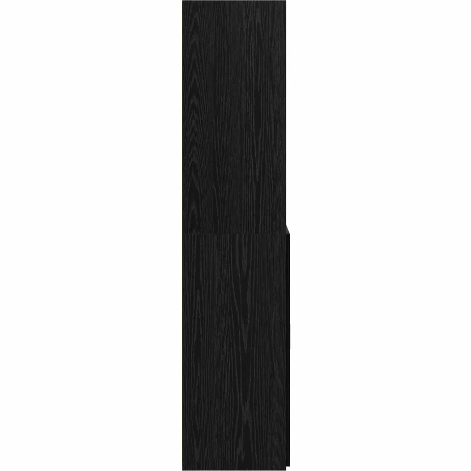 vidaXL Hoge kast Zwart eiken 70 x 42,5 x 185 cm Bewerkt hout, foto 4