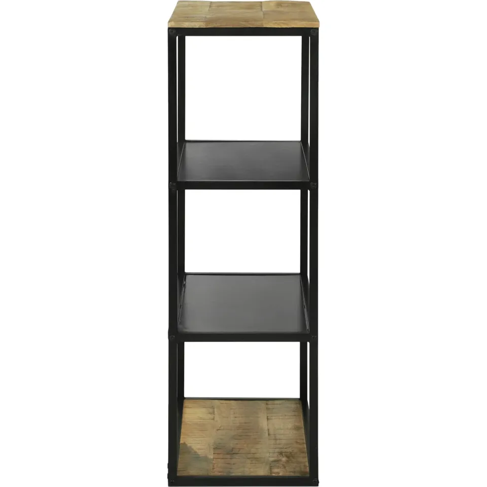 vidaXL Boekenkast 70 x 35 x 110 cm Massief mangohout bruin, foto 3