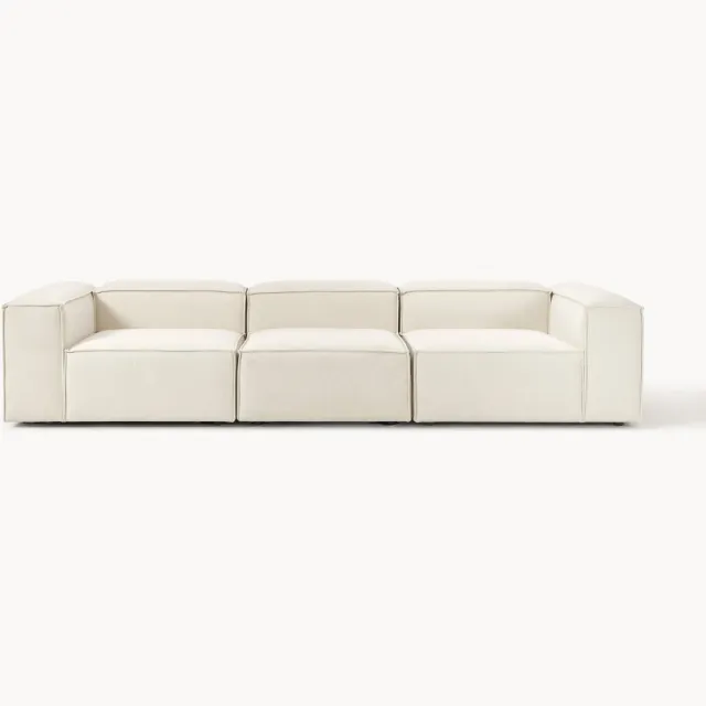 Westwing Collection Modulaire bank Lennon (4-zits) Wit