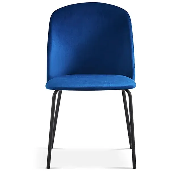 eetkamerstoel Elvira blauw