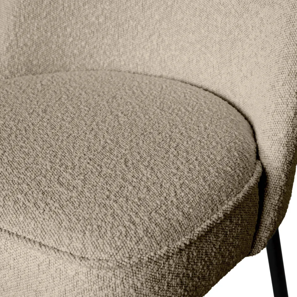 WOOOD Vogue eetkamerstoel beige, foto 7
