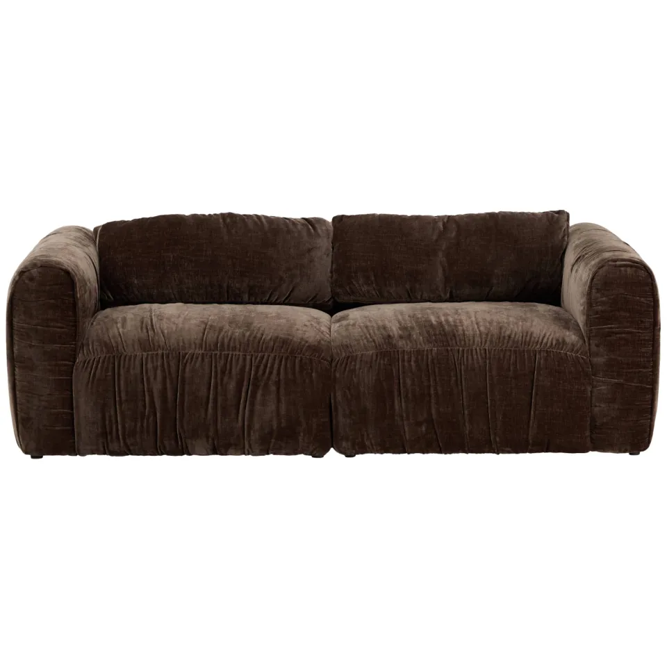 NOUS Living Kaia 2-zitsbank bruin