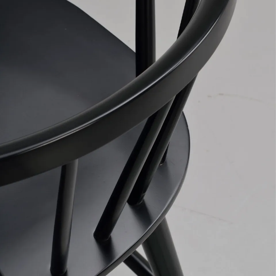 Rowico Home Carmen houten spijlen barkruk zwart - 65 cm, foto 6