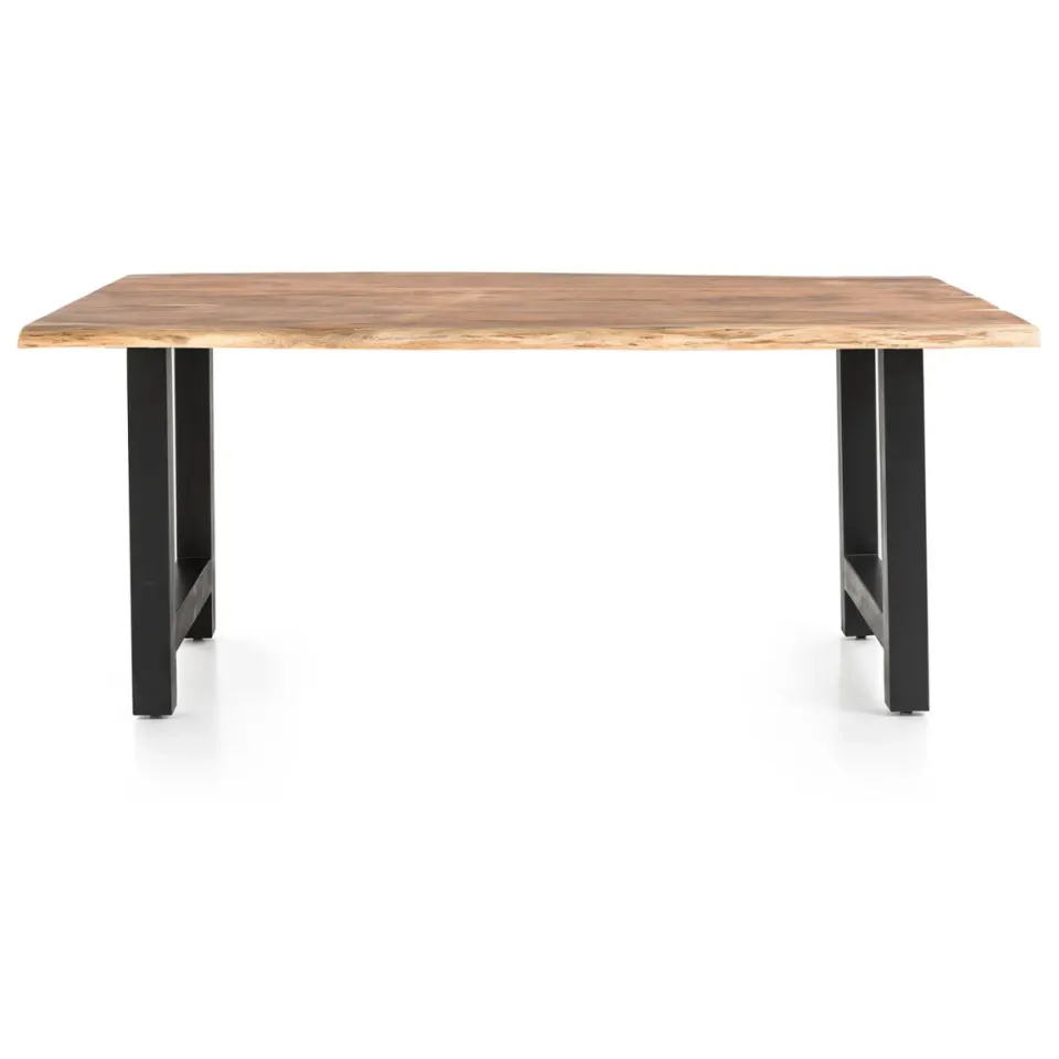 eetkamertafel Diego acacia bruin