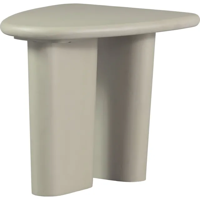 vtwonen Beach Small Bijzettafel - Mango Hout - Clay - 53x64x51 Kleigrijs