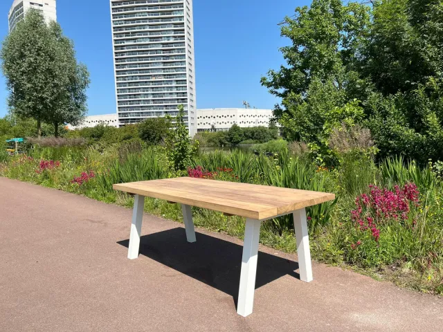 NordXL Irokohouten tuintafel Yacine