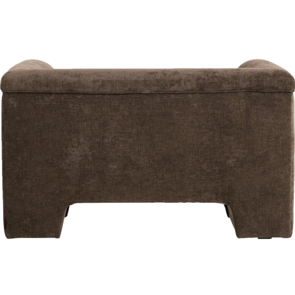 NOUS Living fauteuil Rodez bruin, foto 3