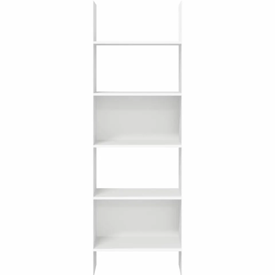 vidaXL Boekenkast 60x35x180 cm bewerkt hout wit, foto 3
