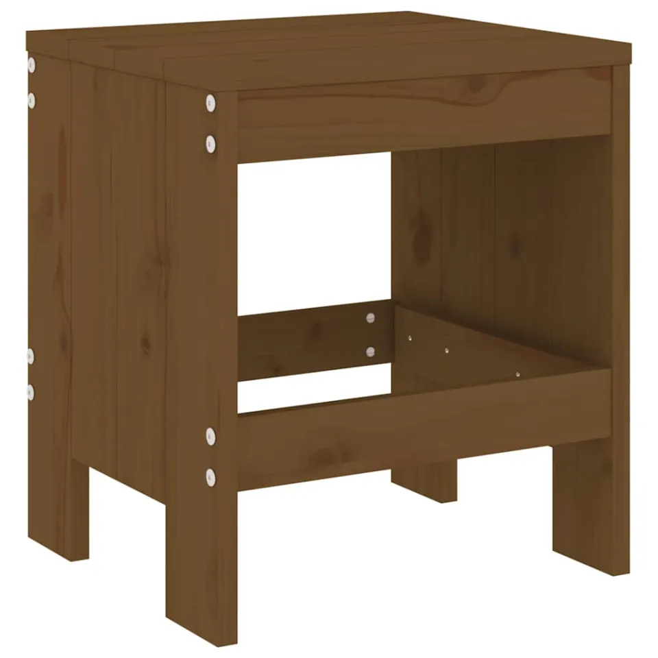 vidaXL 17-delige Tuinset massief grenenhout honingbruin bruin, foto 4