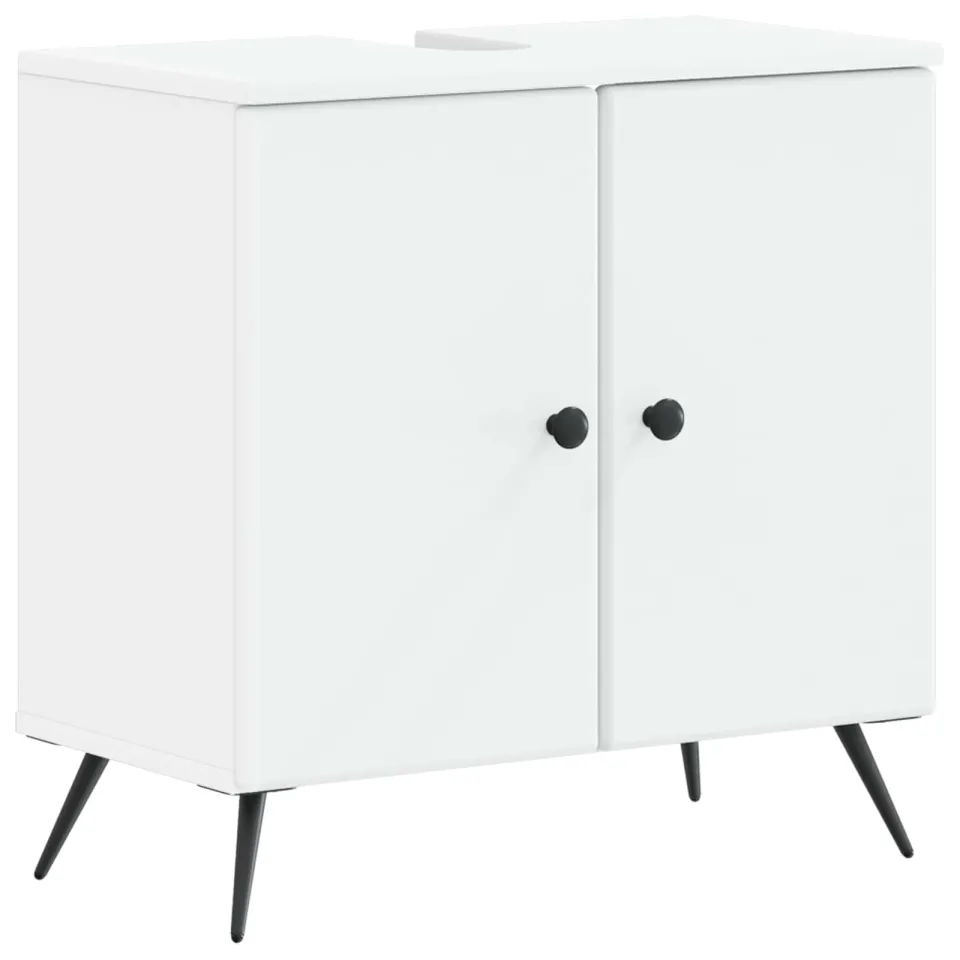 vidaXL Badkamer wastafelkast BREDA Wit 59,5 x 31,5 x 59 cm, foto 3