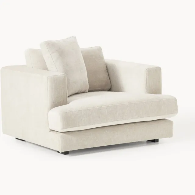 Westwing Collection Fauteuil Tribeca Beige