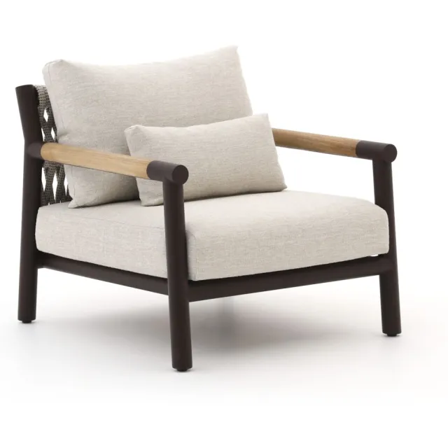 Zavelli Divina lounge tuinstoel Taupe