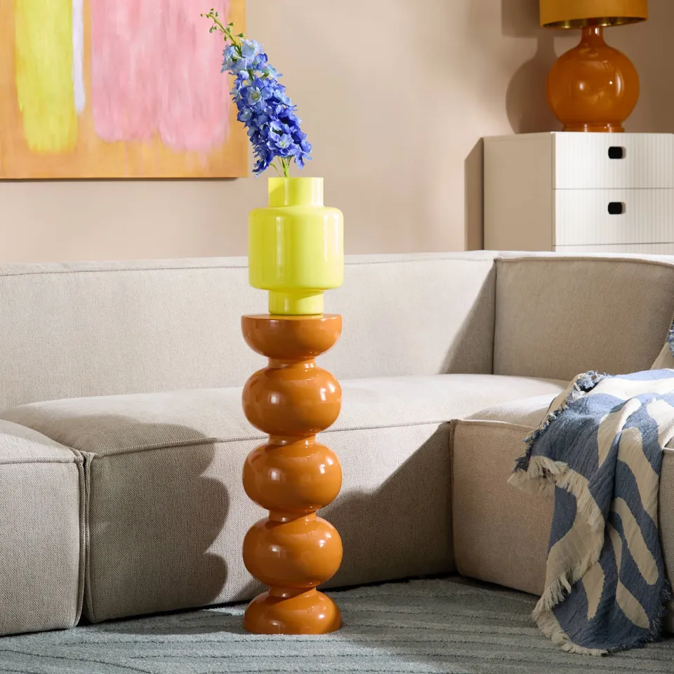 NOUS Living bijzettafel Jula oranje, foto 3