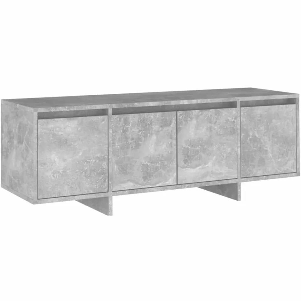 vidaXL Tv-meubel 120x30x40,5 cm bewerkt hout betongrijs