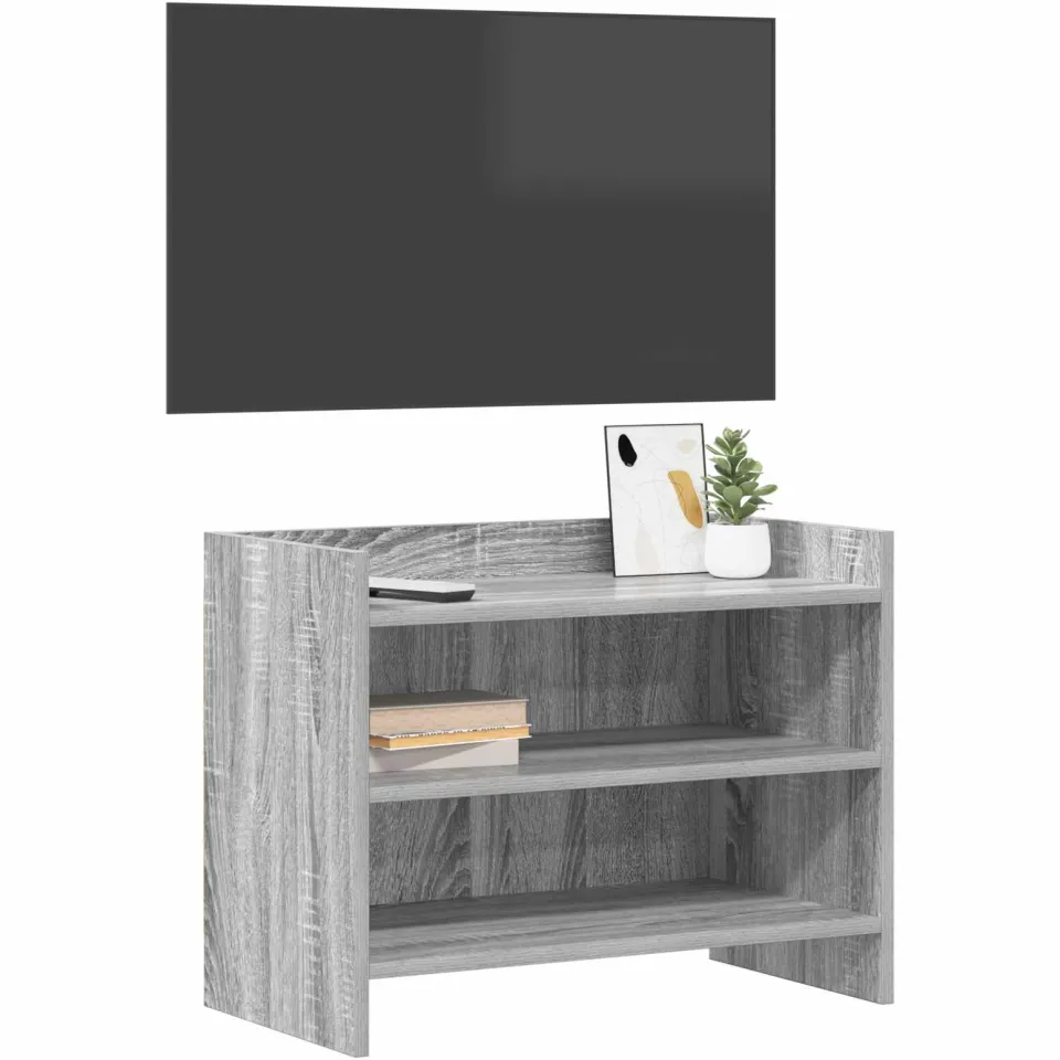 vidaXL TV-kast 60 x 33 x 47 cm Grijs Sonoma Bewerkt hout
