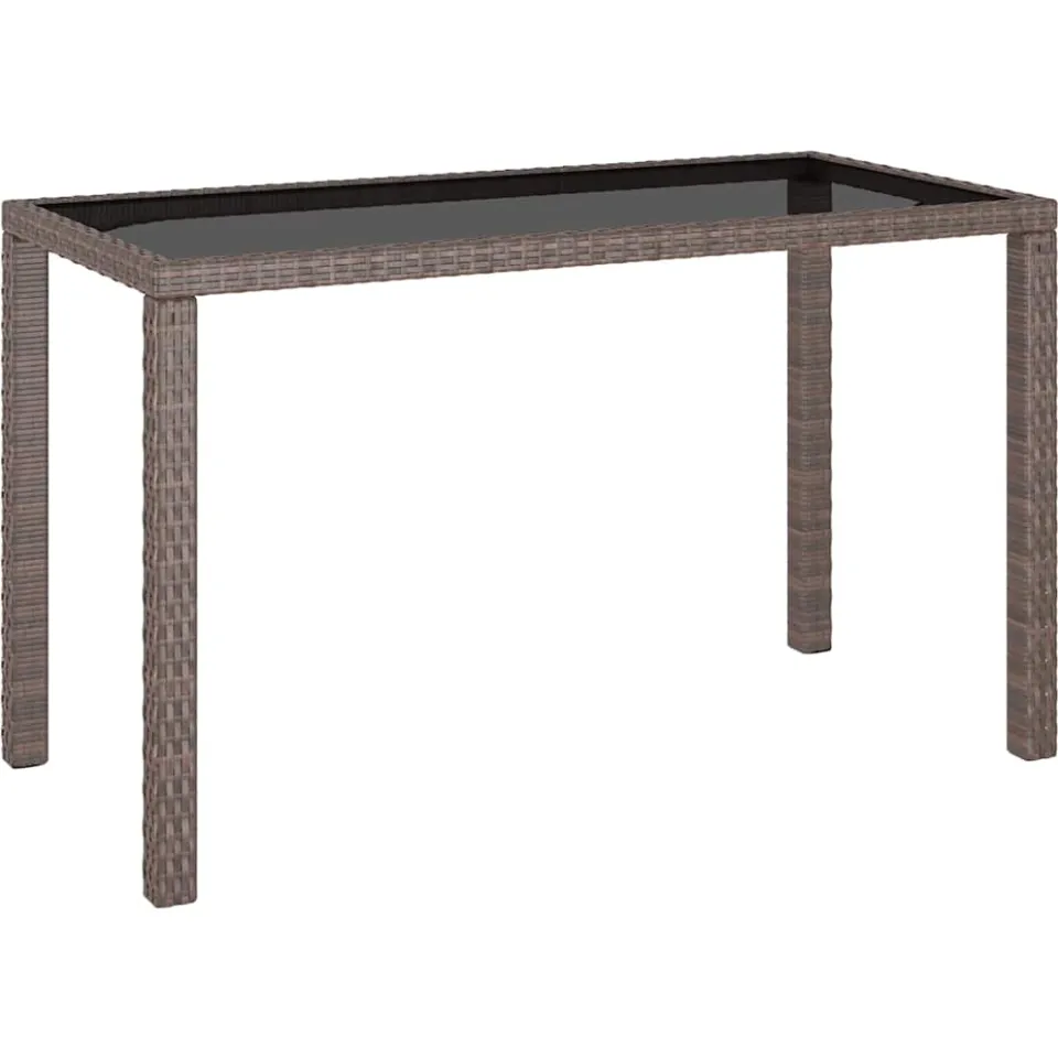 vidaXL 6-delige Tuinset met kussens poly rattan bruin, foto 3