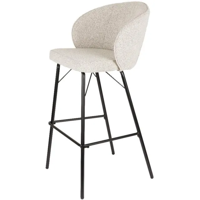 Puur Cecile barkruk - beige