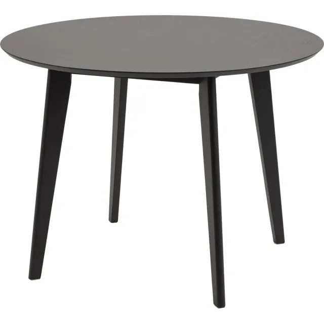Giga Living Eettafel Levi MDF Zwart Ø105cm - Giga Living