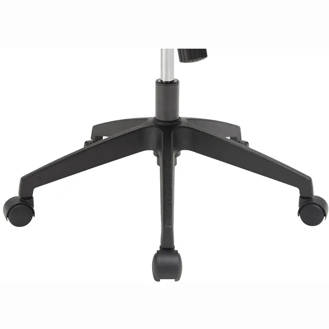Vente-unique Ergonomische bureaustoel met hoofdsteun - Stof - Zwart - ZYLIRO