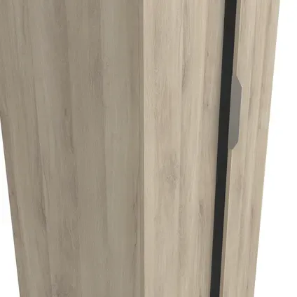 Kledingkast Ghost - 2 Deuren - Eik Kronberg hout eiken, foto 5