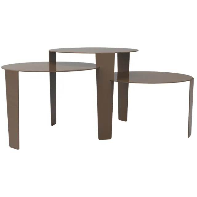 Steelful CASCADO Salontafel - Metallic Bronze
