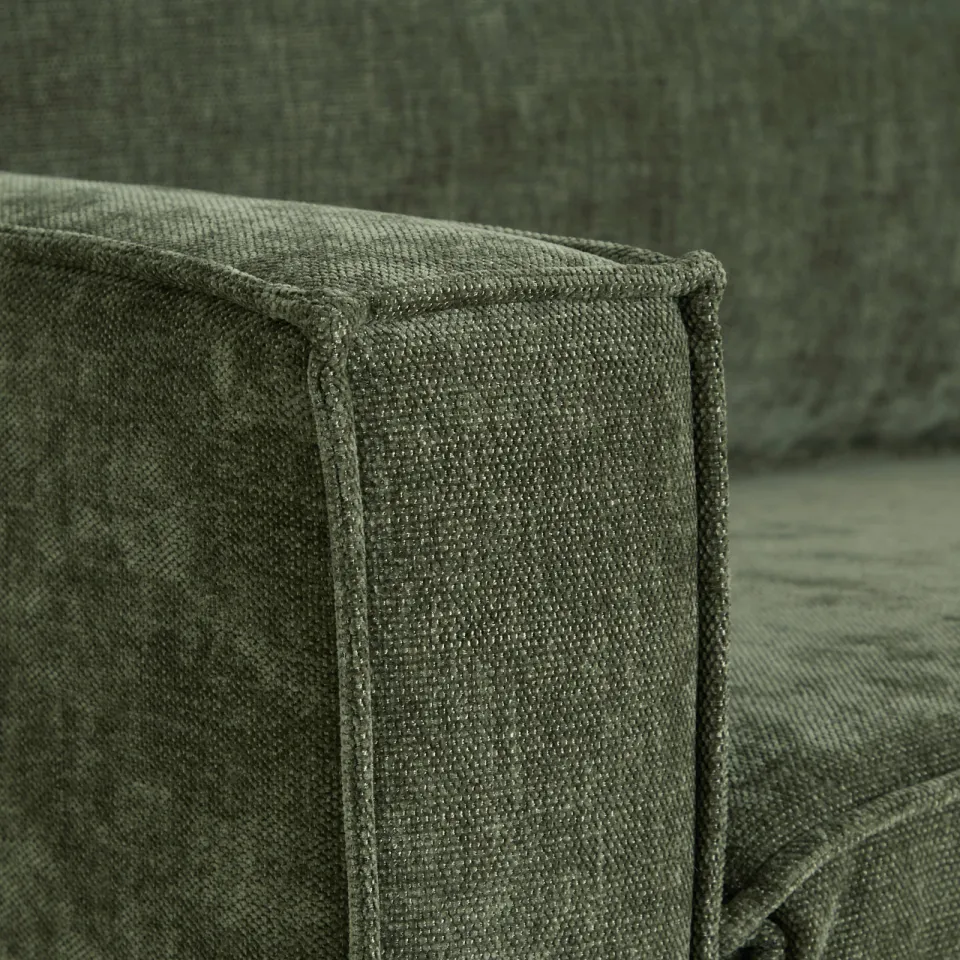 NOUS Living Lexington 3-zitsbank groen, foto 5