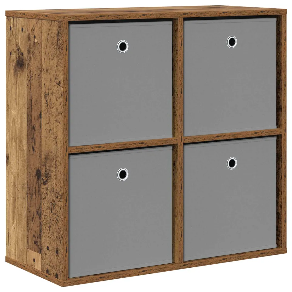 vidaXL Dressoir Oudhout 68,5 x 32 x 67 cm Bruin