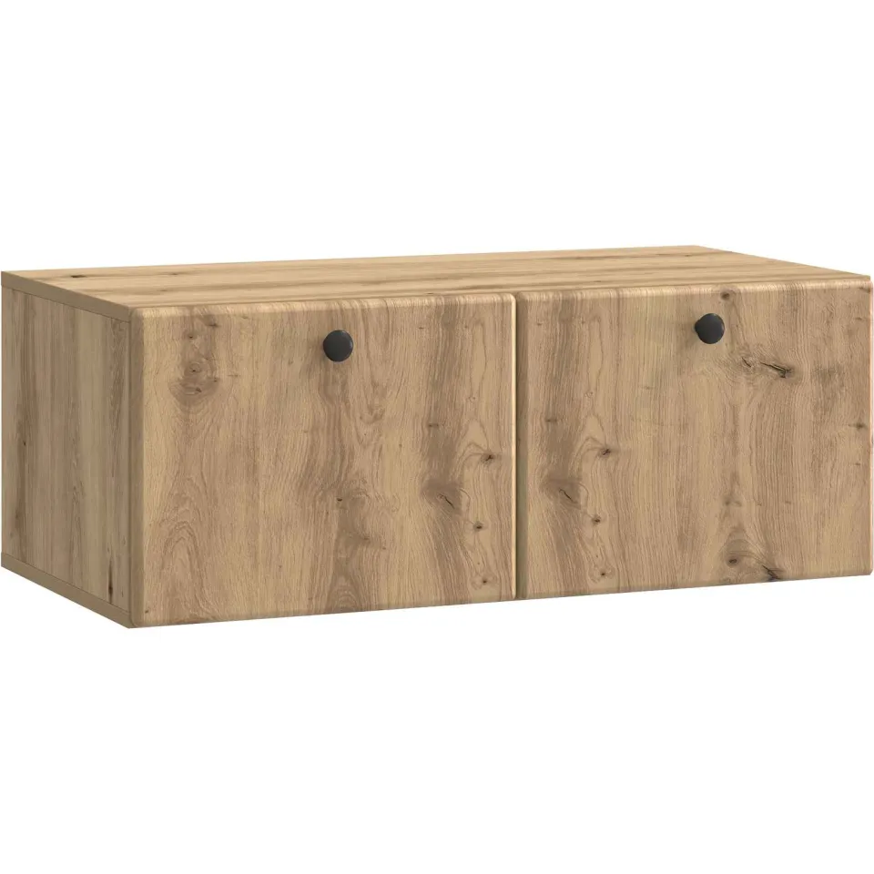 vidaXL Wandbeugel TV-kast 78,5 x 41 x 30 cm Artisanaal eiken Bruin