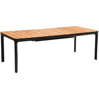 Central Park - Praxis Eigen Merk Central Park Tuintafel Lorenzo Uitschuifbaar Aluminium/teak 224-331x100x75cm hout teak, foto 4