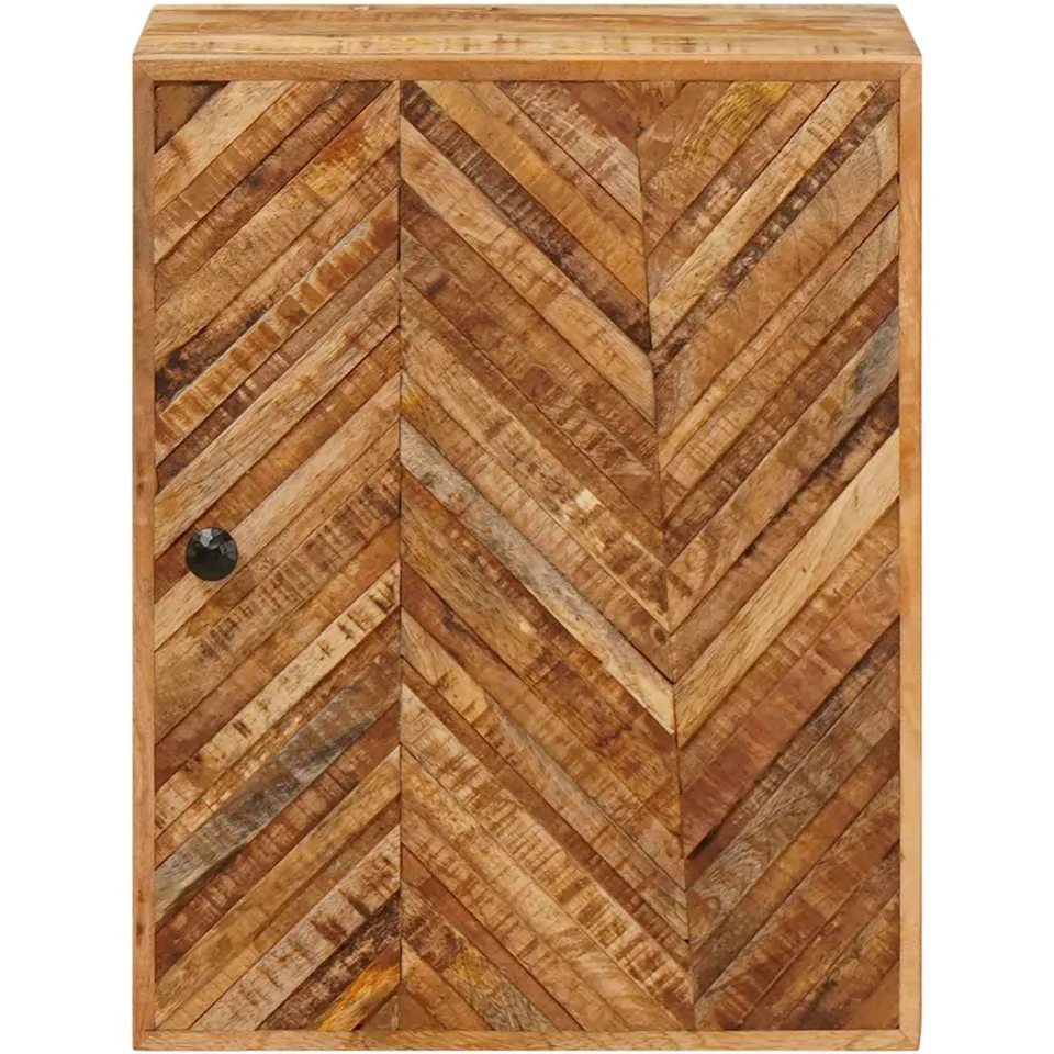 vidaXL Hangkast Bruin 38 x 33,5 x 48 cm Massief Mango Hout, foto 3