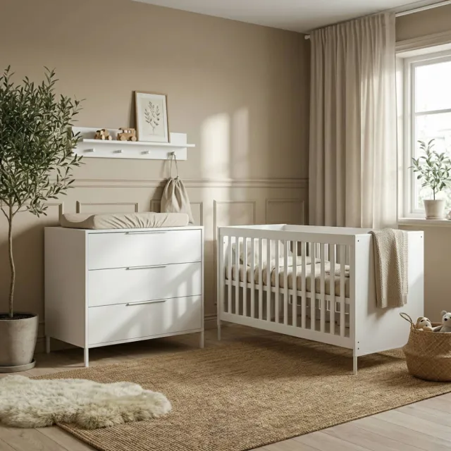 Born Lucky Meegroei Babykamer Santiago Wit 2-Delig, foto 2