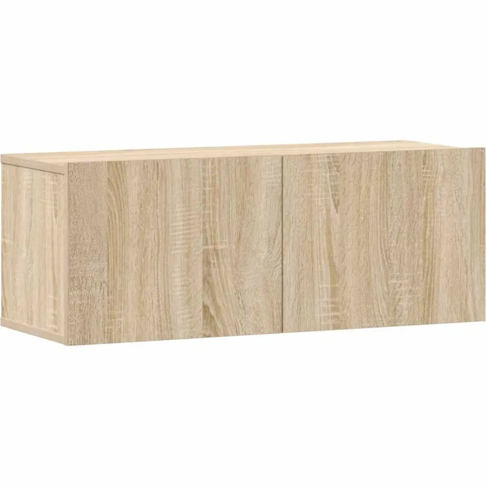 vidaXL 3-delige Tv-meubelset bewerkt hout sonoma eikenkleurig, foto 3