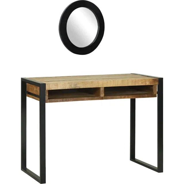 vidaXL Plafondtafel Bruin 100 x 50 x 75 cm Massief mangohout