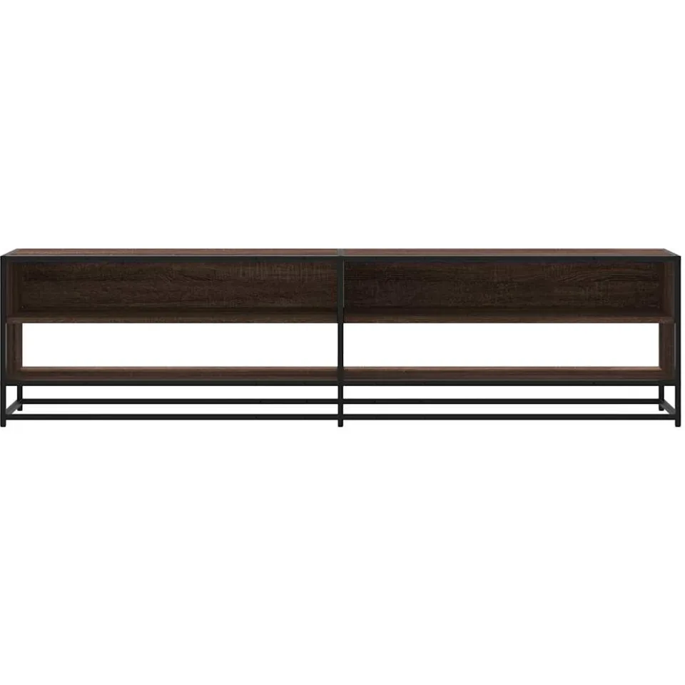 vidaXL Tv-meubel 180,5x40x46 cm bewerkt hout bruin eikenkleurig, foto 4