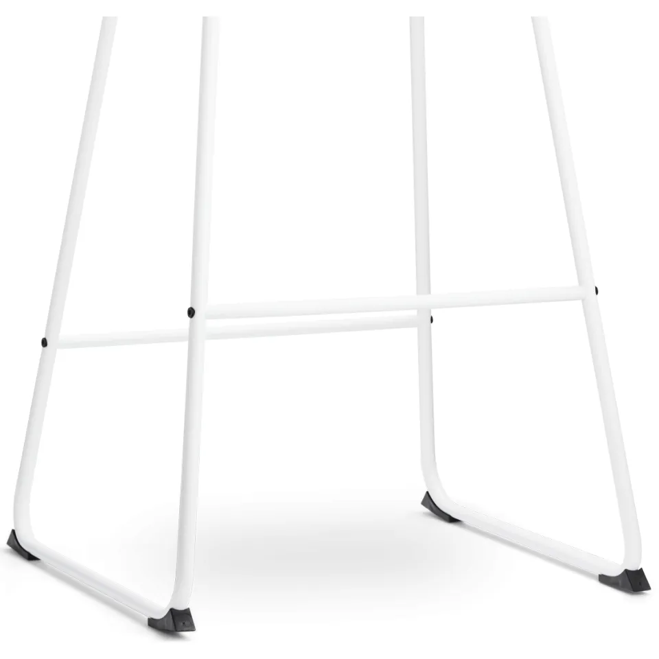 Nolon Nino-Puk barkruk zwart - wit onderstel - 65 cm, foto 5