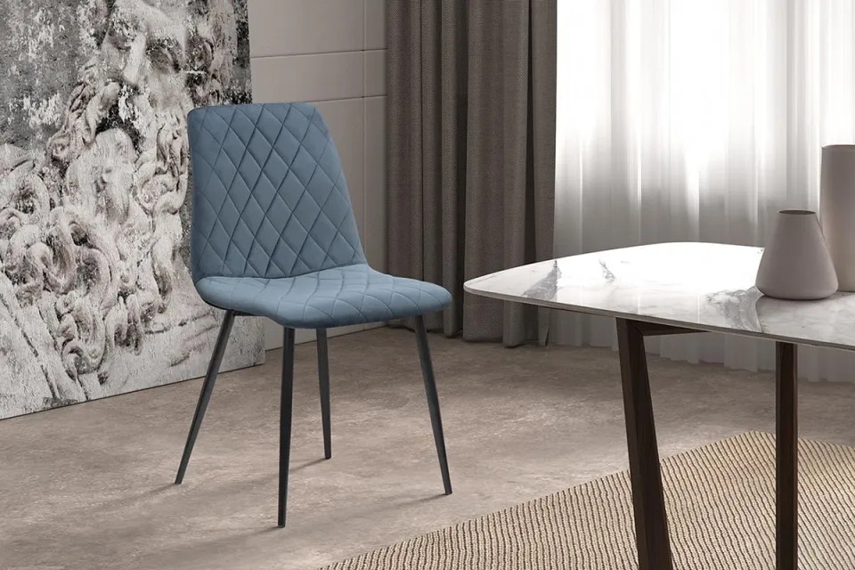 eetkamerstoel Jip blauw, foto 5