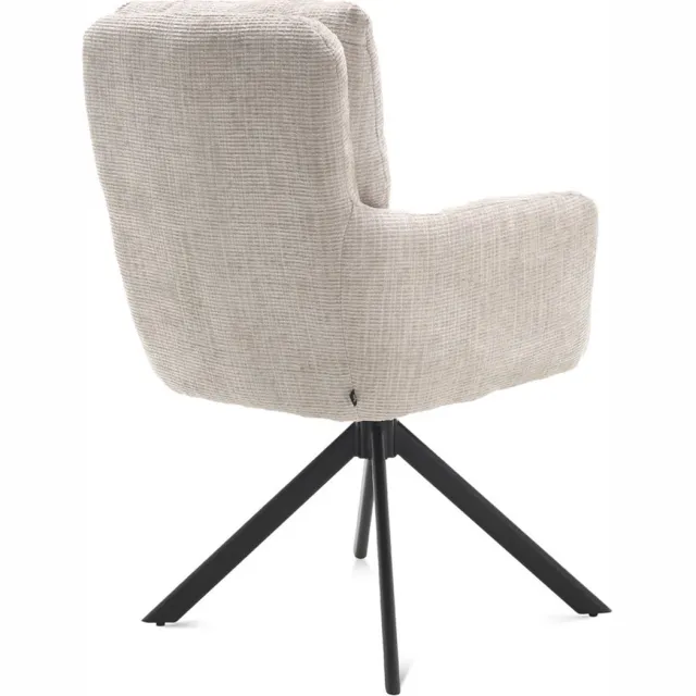 Benoa Eetkamerstoel Nobel Beige Toffee Naturel