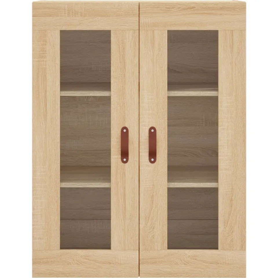 vidaXL Wandkast 69,5x34x90 cm sonoma eikenkleurig, foto 4